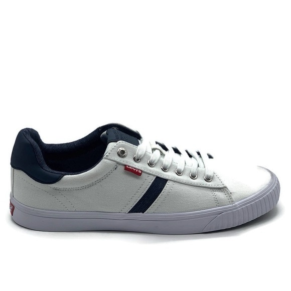 MAXSOLD Levi’s Low Top Lace Up Mens Sneakers - Picture 2 of 9